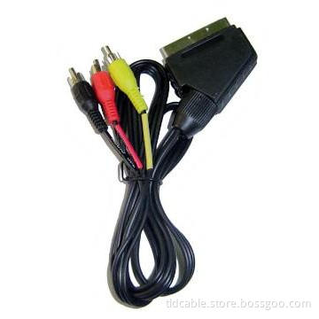 Good Quality Scart to 3rca Cable